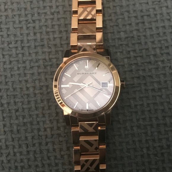 Burberry Rose Gold Watch main image 7
